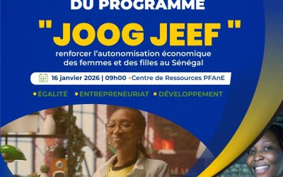 Atelier de lancement du programme JOOG JEEF – Se lever et agir contre les inégalités de genre